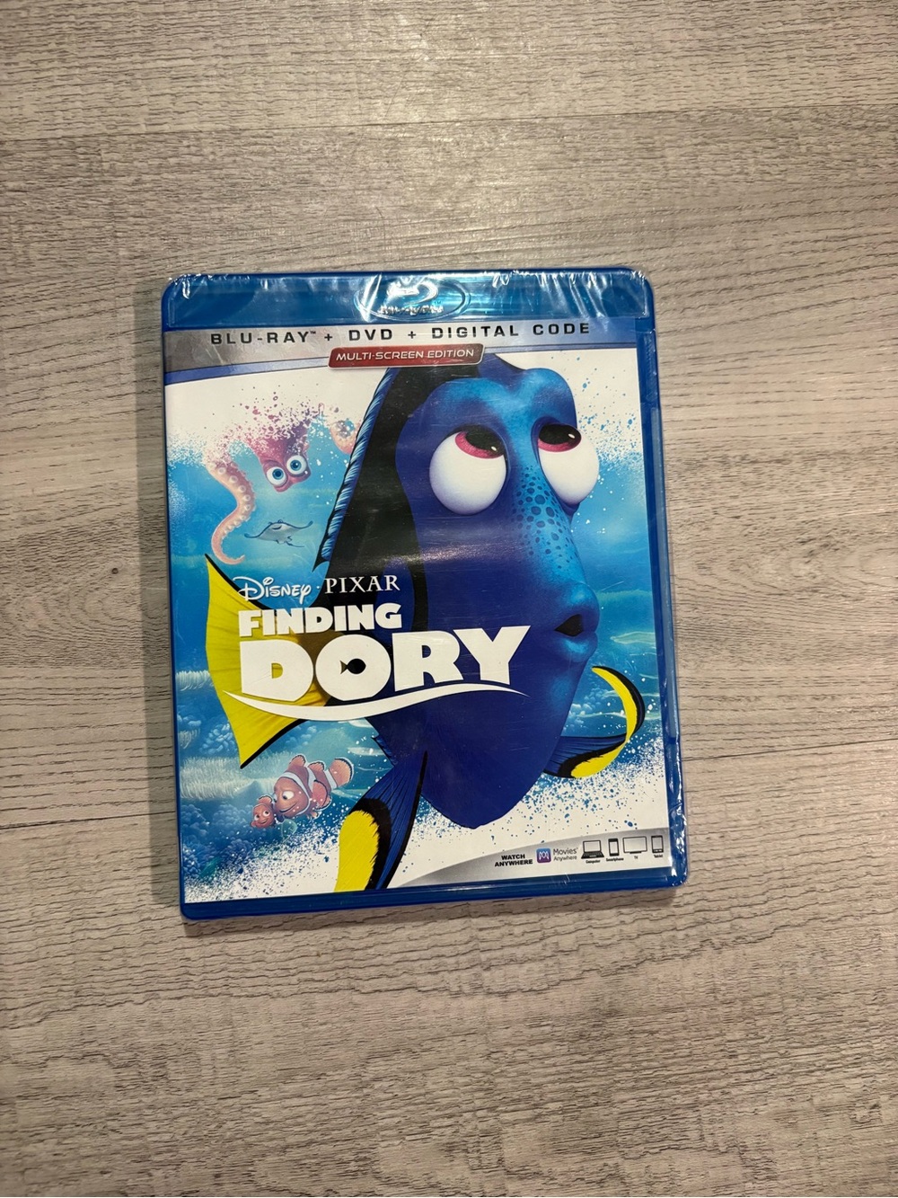 Finding Dory Blu-Ray & DVD & Digital Code